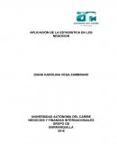 ESTADISTICAS EN LOS NEGOCIOS