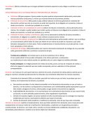 Actos procesales en la actividad previa o preparatoria del proceso