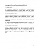 Investigación Sobre la Empresa Meals de Colombia