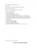 GENERALIDADES DEL CONOCIMIENTO.