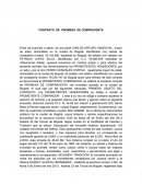 CONTRATO DE PROMESA DE COMPRAVENTA