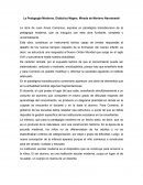 La Pedagogía Moderna. Didáctica Magna. Mirada de Mariano Narodoeski