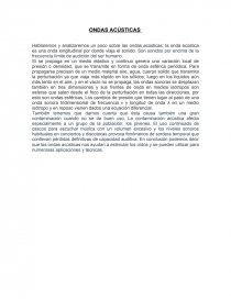 Tema- ONDAS ACÚSTICAS. Página 1