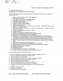 Por medio del presente le informo a usted las actividades realizadas como Enfermera Vacunadora del Ejercicio Fiscal 2015