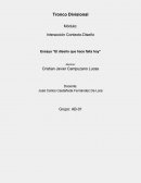 El diseño que hace falta