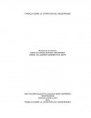 Literatura del Modernismo