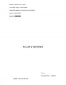 Algebra lineal, vectores