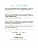 Psicología analitica. Psicología de los complejos y psicología profunda
