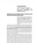 SOLICITO DILIGENCIA DE DECLARACIÓN AMPLIATORIA DE AGRAVIADO Y TESTIGO.