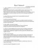 Etica y valores. ¿Qué se establece en la reunión mundial de asociaciones de derechos ambientales?