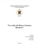 Informe sobre Lemon Brothers