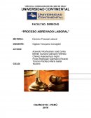 PROCESO ABREVIADO LABORAL.
