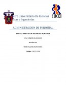 Deparamento de Recursos Humanos