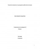 Función de la atención en la percepción auditiva del ser humano