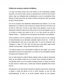 Política de comercio exterior de México.