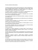 Formación profesional especializada