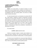 Solicitud procedimiento abreviado