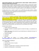 INDICACIONES GENERALES PARA PRESENTACIÓN DE ENSAYO SOBRE “CAMBIO CLIMÁTICO Y MODELOS ALTERNATIVOS DE SOLUCIÓN”.