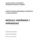 Ensayo enseñanza y parendizaje