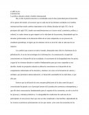 CAPÍTULO I CONTEXTO La política educativa desde el ámbito internacional.