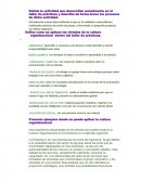 Señale la actividad que desarrollan actualmente en el taller de prácticas y describa de forma breve los procesos de dicha actividad.