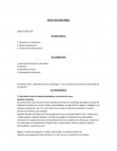 Adultos mayores. Eje bio social