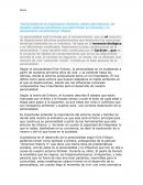 Personalidad es la organización dinámica dentro del individuo