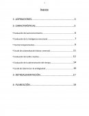 Evaluación de la inteligencia emocional.