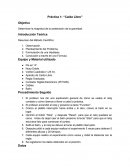 Caida libre.Determinar la magnitud de la aceleración de la gravedad.