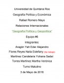 Geografía política y economica