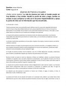 Jovenes de Francia y Ecuador.