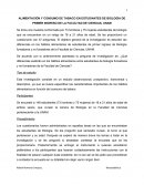 ALIMENTACIÓN Y CONSUMO DE TABACO EN ESTUDIANTES DE BIOLOGÍA DE PRIMER INGRESO DE LA FACULTAD DE CIENCIAS, UNAM