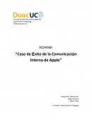 “Caso de Éxito de la Comunicación Interna de Apple”