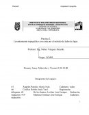 Levantamiento topográfico con cinta por el método de lados de ligas