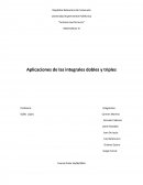 Aplicaciones de las integrales dobles y triples