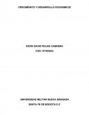 CRECIDMIENTO Y DESARROLLO ECONOMICO