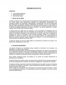 Resumen ejecutivo. BOLSA DE VALORES