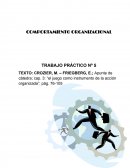 COMPORTAMIENTO ORGANIZACIONAL - TEXTO CROZIER, M. – FRIEGBERG, E