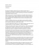 RESEÑA CRÍTICA PSICOBIOLOGIA UNIDAD #3