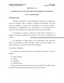 INTRODUCCIÓN A LOS INSTRUMENTOS DE MEDICIÓN UTILIZADOS EN EL LABORATORIO