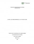 CURSO DE FUNDAMENTOS DE ECONOMÍA TALLER - EVALUACIÓN FINAL