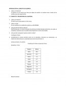 INTRODUCCIÓN AL CONCEPTO DE QUÍMICA
