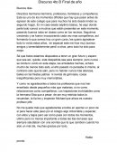 Discurso fin de año