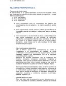 RELACIONES INTERNACIONALES 1