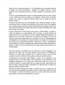 Había una en un pequeño pueblo con 1 mil habitantes que se encontraba lejos de la ciudad con poca comunicación, trabajos, con escasos recurso y pocos estudios, vivía una pareja que vivía en el campo cultivando y cosechando maíz y trigo.