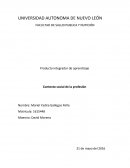 Producto integrador de aprendizaje Contexto social de la profesión