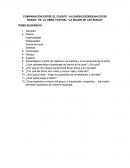 COMPARACION ENTRE EL CUENTO “ALGUIEN DESORDENA ESTAS ROSAS” VS. LA OBRA TEATRAL “LA MUJER DE LAS ROSAS”