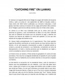 En llamas ensayo corto