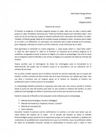 Reporte de Lectura de Etica.. Página 1