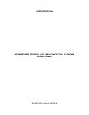 INFORME SOBRE DESRROLLO DEL MAPA CONCEPTUAL “ECONOMIA INTERNACIONAL”